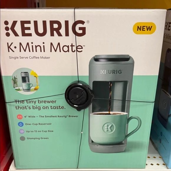 Keurig K-Mini Mate Coffee Maker in Red Rocks